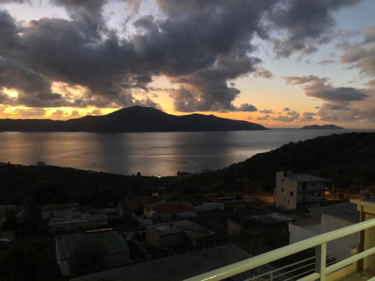 The Sunset Villa Leven Vlorë Eksteriør bilde